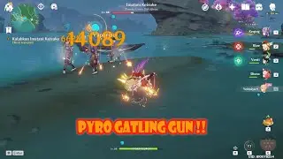 Genshin Impact - Yoimiya Gameplay Detail in Battle (Elemental Skill & Elemental Burst)