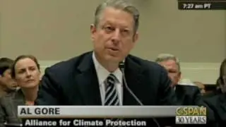 Excerpt from Al Gore's Testimony to Subcomt. on Energy and Environment (4/22/09)