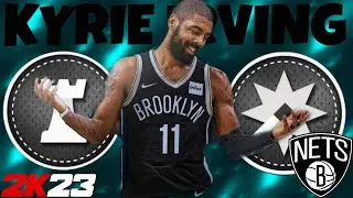 NBA 2K23 THIS KYRIE IRVING BUILD IS A MONSTER PG BUILD WILL FINISH AT THE RIM WITH CRAZY LAYUPS!!
