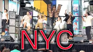 Performing in Times Square!