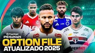 GET OUT! OPTION FILE 2025 for PES 2021! PS4 and PS5 🔥