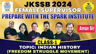 Indian History, Culture, Heritage and Freedom Struggle/Movement.-1 For Female Supervisor