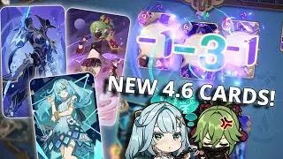 Playing the NEW 4.6 Cards! | Genshin TCG