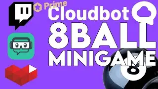 Set up 8Ball 🎱 Mini game // Streamlabs Cloudbot Tutorial