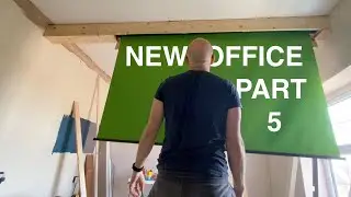 Office build part 5: Building a green screen in to a beam