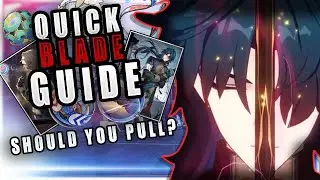 QUICK FULL BLADE GUIDE : Relics, Light Cones, Teams, Traces (+ Background) | Honkai Star Rail 1.2