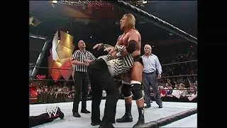 WWE Triple H beats referee