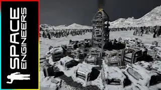 The Frost Born City!! - Space Engineers