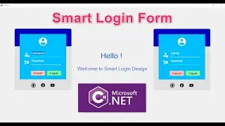 C# | Smart Login Form Design