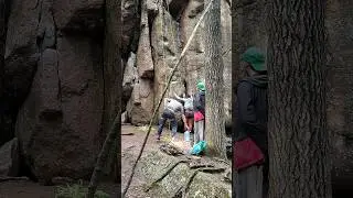 Пальцево. Скалолазы