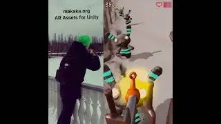 AR Shooter for Unity — Game Template — Asset #Unity #AR #shorts #FPS