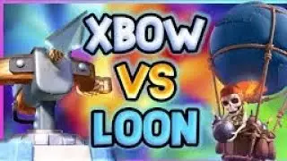 xbow vs lumberloon #clashroyale #heavyweight