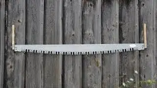 CROSS CUT SAW BARN FIND