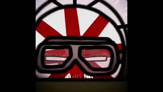 "KAMIKAZE" - Countryballs edit - #countryballs #edit #viral