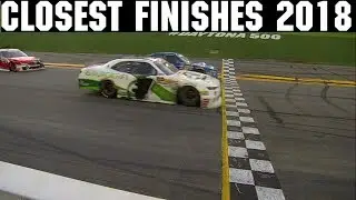 NASCAR's Closest Finishes [2018 Edition]