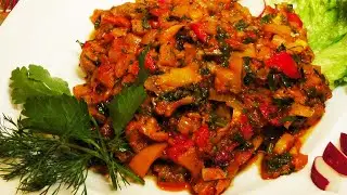 БАКЛАЖАННАЯ ИКРА. Икра из Баклажанов. Неимоверно Вкусно.