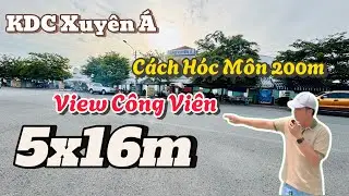 Dự Án Xuyên Á | Duy Nhất 1 Lô 5x16m Hướng Đông View Công Viên, Giá HẠT DẺ