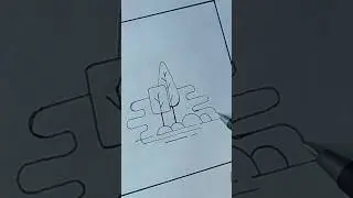 wait for the end 😲💯😱 #easy #art #creativeart #shorts