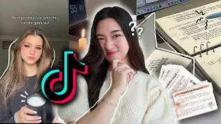 trying TikTok STUDY HACKS to see if they make me smarter 🥲