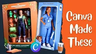 How To Create Your Own Toy Action Figure with AI in Canva