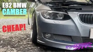 E46 Camber tops on an E92 BMW!! Will they work?