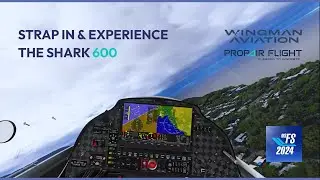Now you can fly the SHARK 600 in MSFS 2020 & 2024!