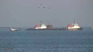 HMS TRIUMPH S93 IN PLYMOUTH SOUND 10-5-24