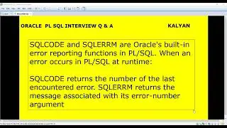 ORACLE PLSQL, ORACLE BASICS, PL/SQL FUNDAMENTALS