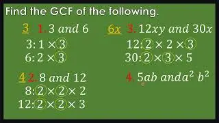 FACTORING POLYNOMIAL WITH COMMON MONOMIAL FACTOR|GREATEST COMMON FACTOR|GRADE 8 WEEK 1MODULE1