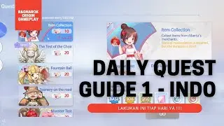 Ragnarok Origin | Daily Quest Guide Part 1 Menyelesaikan Scenery On The Road & Test of The Choir