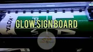 Glow Sign Board Work | Graphix Valley