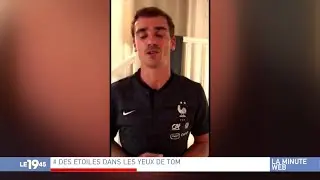 Le message de soutien d'Antoine Griezmann à un petit garçon de 6 ans gravement malade