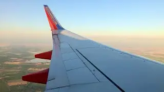 Southwest Boeing 737-700 | Summer Evening Landing in Sacramento (SMF)