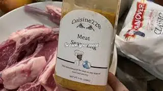 Couscous & lamb chops
