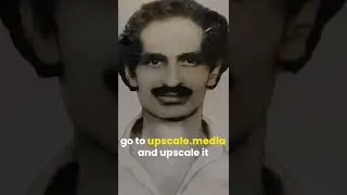 Restoring OLD images using AI
