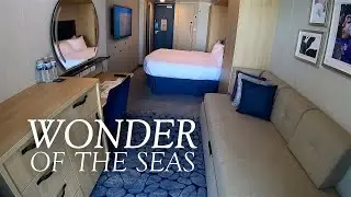 Wonder of the Seas- Ocean View Room Tour Room 12304