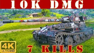 ✔️ Pz.Kpfw. VII WoT ◼️ 10K Damage • 7 Kills ◼️ WoT Replays gameplay