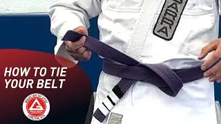 How to tie your belt | BJJ Techniques | Gracie Barra Carlton