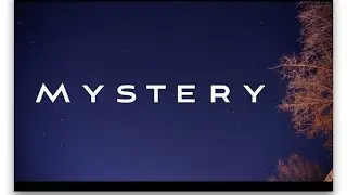 Mystery. Time Lapse. Тайна. Звездное небо. 4K video.