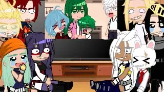 Pro heroes react to sibling fight || mha/bnha || Gacha club || Gacha life || AU ||