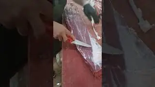 dana etinin üzerinden sinir temizleme...