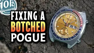 The Iconic Seiko Pogue: 10K Giveaway - Turning A Botch Job Into A Stunning Chronograph
