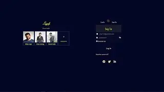 how to create a html login form and signup form | use CSS |JavaScript