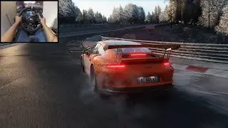 Assetto Corsa -  Porsche GT3 / INSANE rain mod