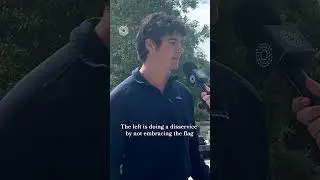 He thinks the American flag and MAGA have become “interchangeable symbols.” #shorts #america