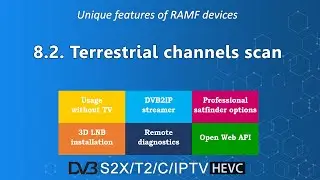 Video manual - Part 8.2 - Terrestrial channels scan