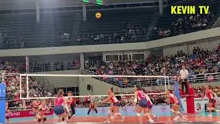 CREAMLINE COOL SMASHERS AND CIGNAL SHOWDOWN! #creamlinecoolsmashers #volleyballworld