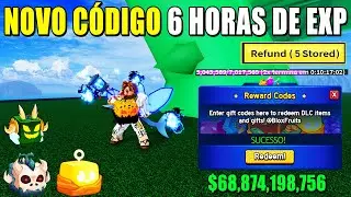 NOVO CÓDIGO 6 HORAS DE EXP + 32 CÓDIGOS DE EXP BELI E RESET DO BLOX FRUITS + 3 CODES FRUTAS (roblox)