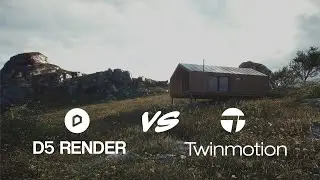 I rendered the same scene in D5 Render and Twinmotion 