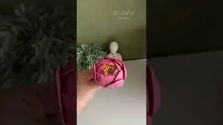Создание пиона с тычинками из зефира